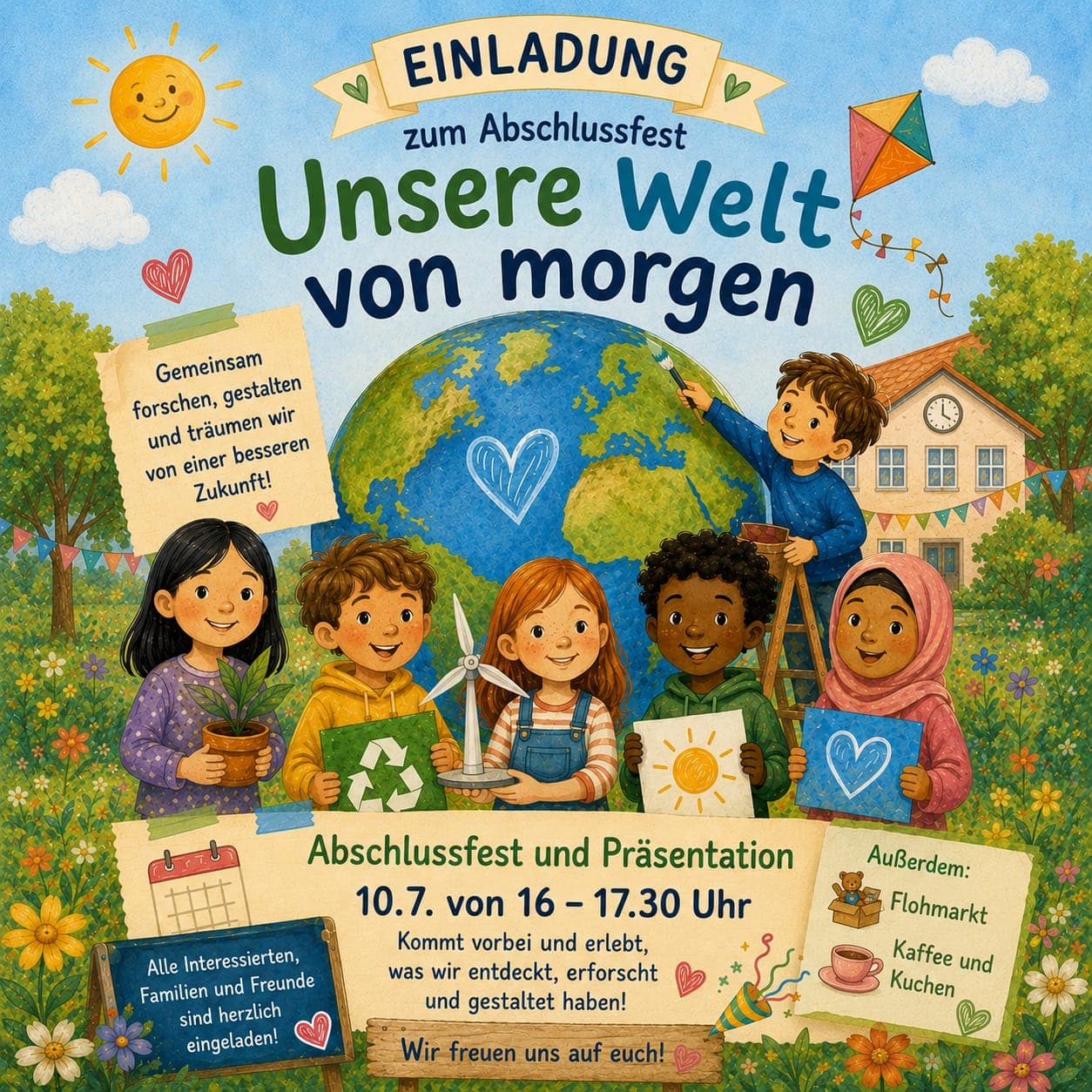 Unsere Welt von morgen gestalten