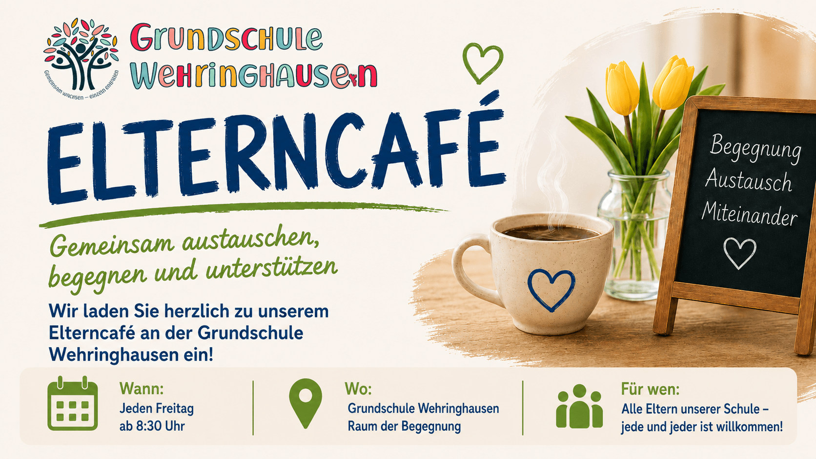 Elterncafé an der Grundschule Wehringhausen